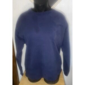 Vintage Levi's‎ Crewneck Sweatshirt Blue Embroidered Sz Large